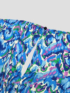 Abstract Print V-Neck Jumpsuit Kerinna